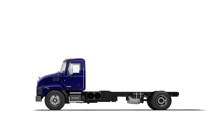 Mack MD Electric truck.
