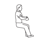 Seated driving configuration