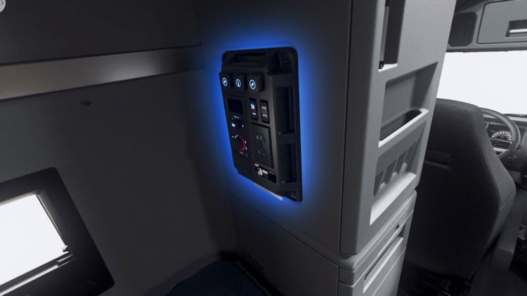 A close up of a device